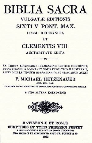 Vulgatae editionis 1922.jpg