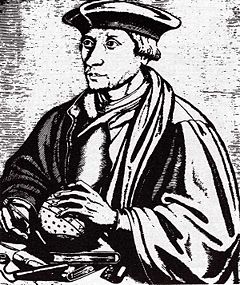 Изображение Н. Коперника, конец XVI в.